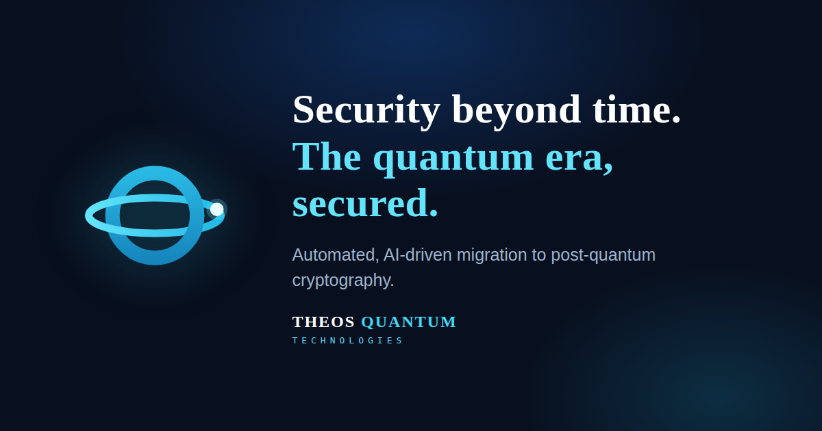 AutoPQC Platform | Theos Quantum Technologies